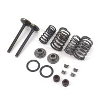 Cylinder Head Valve Rebuild Kit Intake Exhaust Springs Set For Honda 70Cc-90Cc 70CC CRF70F XL70 XR70 C70 CT70 ATC70 CL70 SL70