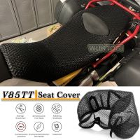 ที่หุ้มเบาะเบาะป้องกันเบาะนั่ง V85TT สำหรับ Moto Guzzi V85 TT ผ้า3D มอเตอร์ไซค์ซิลิโคนรังผึ้งระบายความร้อนที่หุ้มเบาะอานจักรยาน