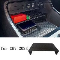 ถาดกระเป๋าบรรจุคอนโซลศูนย์กลางกล่องควบคุมส่วนกลางสำหรับ CRV 2023 2024 G6อุปกรณ์รถยนต์