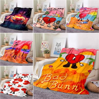 （in stock）Cartoon rabbit blanket, Duvet, bedspread, popular Latin music, warm plush blanket, Duvet（Can send pictures for customization）