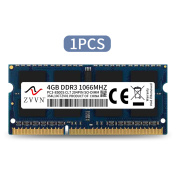 Notebook Memory ZVVN 4GB 204-Pin DDR3 1066 PC3 8500 1.5V SO-DIMM RAM Model