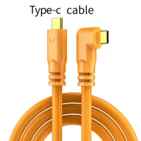 Usb C Type-C To Type-C สายเคเบิลกล้อง3M 5M A7m3กล้อง8M Rp Sony การถ่ายภาพสำหรับ A7r4ผูกสาย R3 R Eos