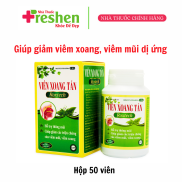 Viên Xoang Tán Roxtech thảo dược giúp giảm viêm xoang, viêm mũi dị ứng