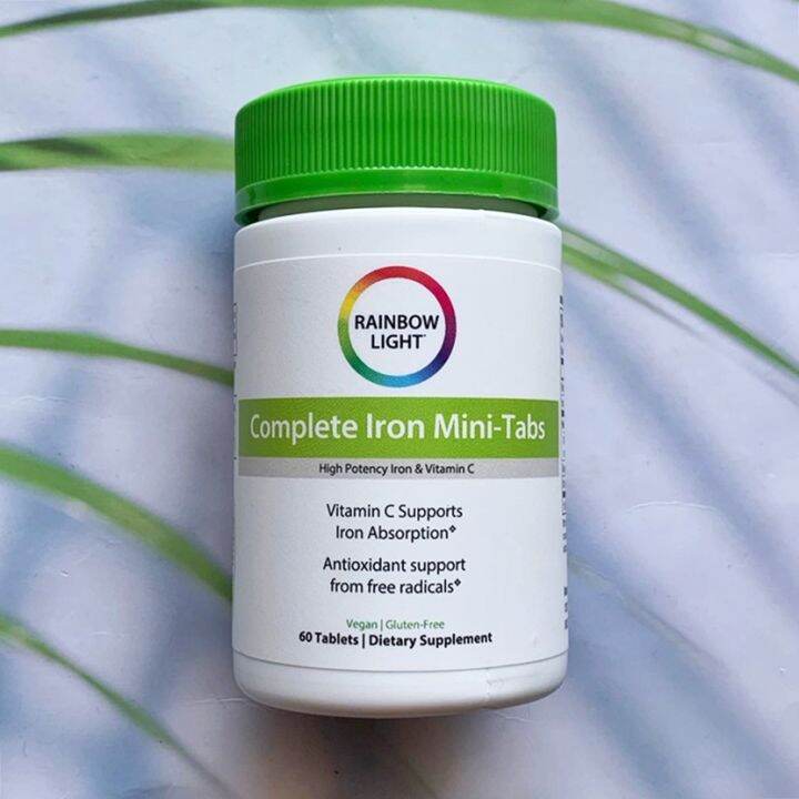 อาหารเสริมธาตุเหล็ก แบบเม็ดเล็ก Complete Iron MiniTabs High Potency