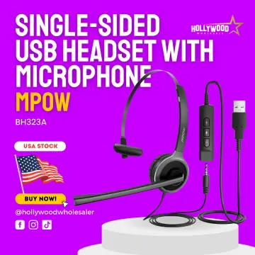 Mpow wired best sale usb headset bh323a