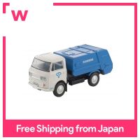 Tomica รถบรรทุก E200Clean-up 1/64วินเทจ LV-186a Mazda จำกัดสีขาว/สีฟ้า-เสร็จสมบูรณ์