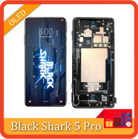 AMOLED KTUS-H0 LCD สำหรับ Black Shark Xiaomi 5 Pro,จอแอลซีดีฉลามประกอบหน้าจอสัมผัสจอ Digitizer สำหรับ5Pro BlackShark 5 Pro