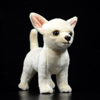 Real Life Standing France Bulldog Chihuahua Plush Toys Soft Lifelike Dog Stuffed Animal Shiba Inu Kids Baby Christmas Gifts