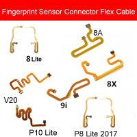 Sensor Sidik Jari Konektor Kabel Fleksibel untuk Huawei Honor 7i 8A 8X 9i 10 Lite 20i V20 V10 P10 P20 P30 pro P8 Lite 2017 Nova 3e