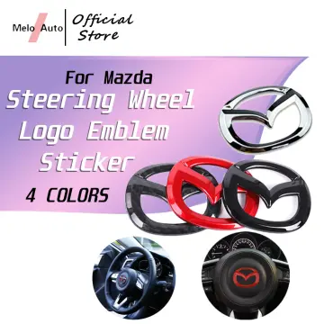 Mazda Combo Logo Auto Car Bumper Sticker Decal - 3'' or 5