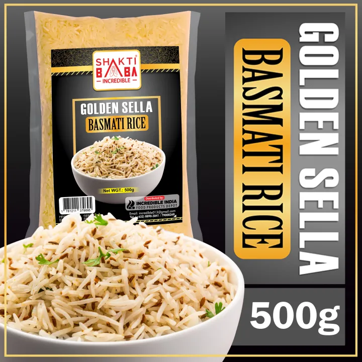 GATE OF INDIA GOLDEN SELLA BASMATI RICE 500g Lazada PH