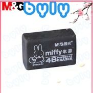 Gôm tẩy bút chì Miffy 4B 96577 96578 màu đen M&G sản phẩm chất lượng cao