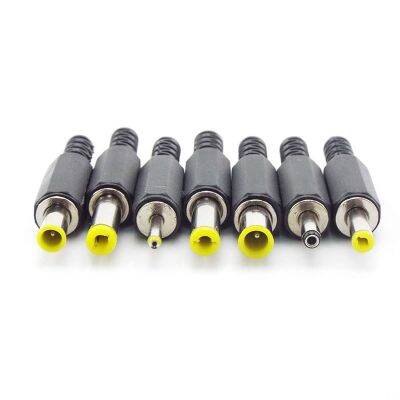 ；【‘； DC Male Power Plug Connector Adapter 3.5X1.35Mm 4.0X1.7Mm 4.8X1.7Mm 5.5X2.1Mm Male Jack Socke