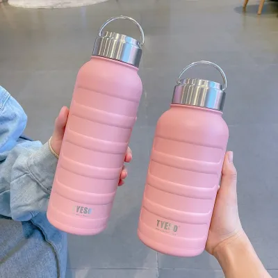 【CC】✈  Large Capacity Bottle Outdoors Kettle Metal Bottles Cup