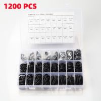 Lamberts 740pcs 1200pcs/box NBR Thickness 1 / 1.5mm Nitrile Rubber O-Ring Gasket O Rings