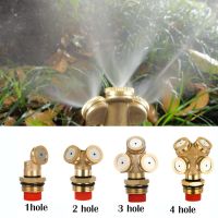 1/2 quot; Misting Nozzle Brass Atomizing Spray Fitting Nebulizer Hose Connector Water Sprinkler Adjustable for Garden Lawn Irrigation