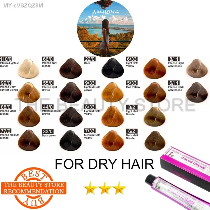 hair dye Japan Colour Dye Cream Pewarna Rambut Hair Color Hair Dye Hair