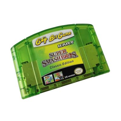 【Fast-selling】 “KART AND SUPER Bros” N64วิดีโอเกม Gamess-64บิตรุ่น USA วิดีโอเกมภาษาอังกฤษ