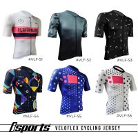 เสื้อกีฬาแขนสั้น ลายทีม Veloflex RB สําหรับขี่จักรยานเสือภูเขา เหมาะกับทุกเพศ