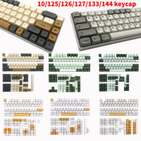 10-144 Key PBT GMK Keycaps ที่กำหนดเองสำหรับ MX Switches DZ60/RK61/64/GK61/68/75/84 Gaming Keyboard key caps-qlcaee181