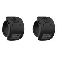 2X Mini Digital LCD Electronic Finger Ring Hand Tally Counter 6 Digit Rechargeable Counters Clicker-Black