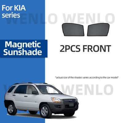 2PCS Sunshade For Kia K3 K5 KX3 KX5 Sportage Sorento SOUL NIRO STONIC MORNING Seltos Forte Front Window Shade Car Magnetic Visor