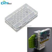 【Free-delivery】 Aflatoon Electronics DIYmall For Micro: เคสป้องกันโปร่งใสสำหรับ ABS ที่เข้ากันได้กับบล็อก Legoeds