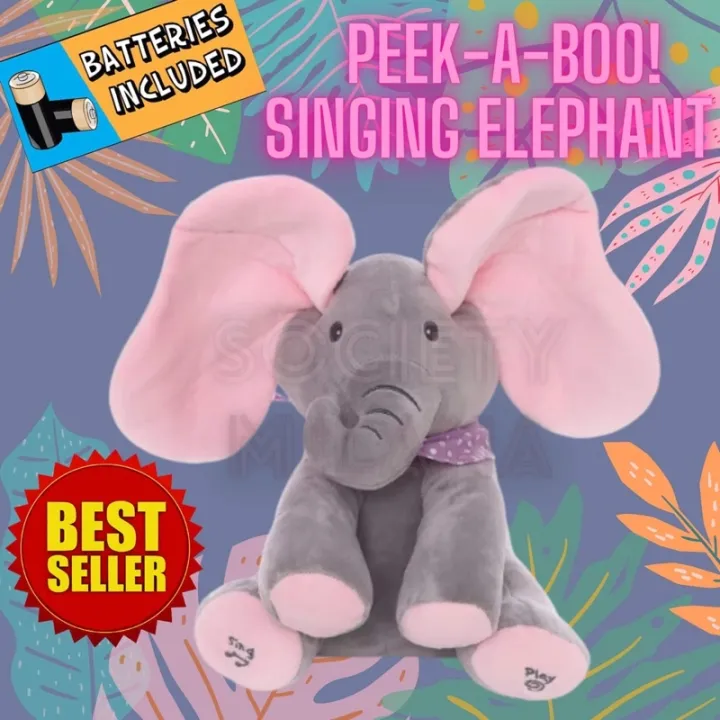 singing dancing elephant toy