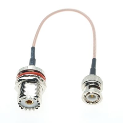 BNC Male to UHF SO239 Bulkhead Female Waterproof 50Ω RG316 Coax Low Loss RF Cable