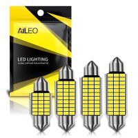 (Premium car) AILEO 1x C10W C5W LED Canbus Festoon 31มม.36มม.39มม.42มม.สำหรับรถหลอดไฟภายในหลอดไฟอ่านหนังสือป้ายทะเบียนสีขาวข้อผิดพลาดฟรี