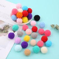 【hot】◆  10/15/20/25/30mm Soft Pompons Colorful Fluffy Pompoms Fur Pon Decoration Kids 10g