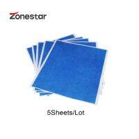 กระดาษความร้อน ZONESTAR เครื่องพิมพ์3D 5ชิ้น/ล็อตเทปอุณหภูมิสูงสีฟ้า5แผ่น200มม. * 210มม.