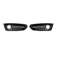 2 PCS Automotive Front Bumper Fog Light Cover Fog Light Bezel Black Car Accessories For 2 Series 228i 230i F22 F23 14-20 51117343731 51117343732