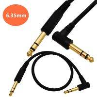 AA 1/4 Inch TRS Instrument  90 Right-Angle To Straight 6.35Mm Male Jack Stereo Audio Cord 6.35Mm Balanced Interconnect