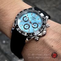 Seiko Mod Daytona ice blue sapphire glass best quality