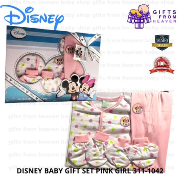 ANAKKU DISNEY BABY GIFT SET PINK GIRL 3111042 Lazada