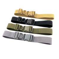 4 สีทรอไนล่อนพลาสติก buckled ปรับเข็มขัดเข็มขัดสำหรับตั้งแคมป์เดินป่ากลางแจ้งการฝึกอบรมกีฬา