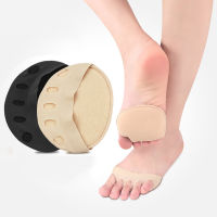 1/4 คู่ห้านิ้วเท้า Forefoot Pads สำหรับรองเท้าส้นสูงครึ่ง Insoles เบาะ Pad Foot Care บรรเทาอาการปวด Anti Shock ถุงเท้า Insoles Insert-lihaiyan4