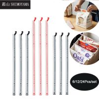 【CW】❁☎  Plastic Food Sealed Sticks Snack Grip Organizer Clip Rod Moisture-Proof Storage Clamp