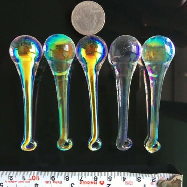 โคมระย้าแก้วรูปหยาดฝนทำจากคริสตัล5x-ทำจากสร้อยคอจิวเวลรี่น้ำแข็งตัวดักแสงแดดแบบห้อยเครื่องประดับขนาด80มม