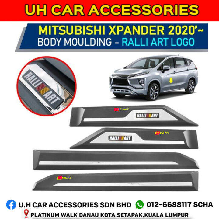 MITSUBISHI XPANDER SIDE DOOR CLADDING MOLDING TRIM GUARD BODY MOULDING