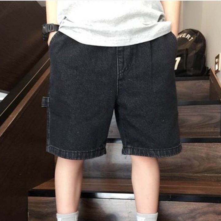 henai751997-กางเกงขาสั้นเด็กชาย-กางเกงขาสั้นเด็กสไตล์เกาหลี-กางเกงเด็กโต-ฮิปฮอป-แนวสตรีทแดนซ์