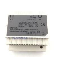 DR-45-5 DR-45-12 DR-45-15 DR-45-24 Din Rail เอาต์พุตเดี่ยว Switching Power Supply AC DC Converter