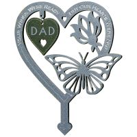 【cw】 Shaped Plaque Ornament Metal Stake Word Card Your Were Ready But Our Not Garden Pot 【hot】