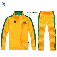 Autumn Winter Kids Soccer Jerseys Sets Survetement Football Kits Futsal Jackets Men Boys Sports Training Tracksuit Uniforms Suit