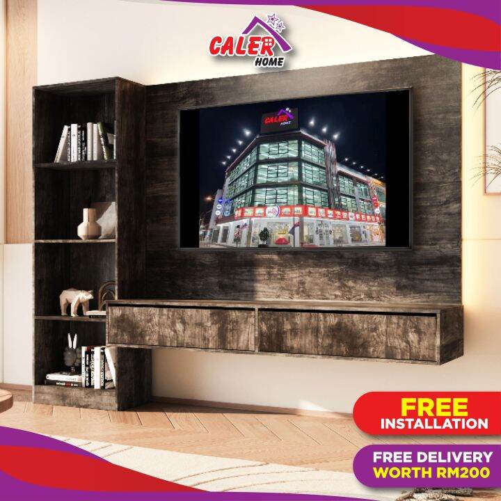 [100 FREE SHIPPING] Caler Home Ate TV Wall Series TV TV Console TV Console Lazada