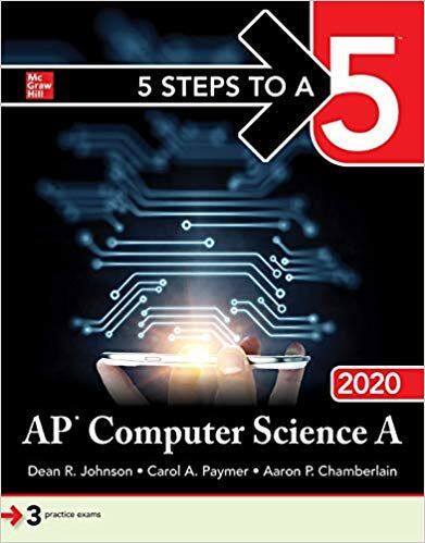 ภาษาอังกฤษรุ่นแรก5-Pointชุดที่ได้รับรางวัล: APวิทยาศาสตร์คอมพิวเตอร์2020รุ่น5 Steps To A 5:∝