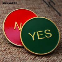 【CC】☸♘✓  / no commemorative coin gold plated badge copper decision handicraft divination Coin