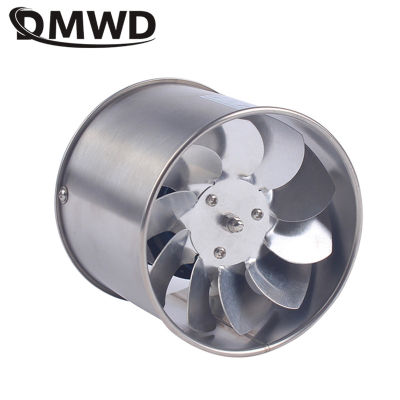 DMWD 4 inch Stainless Steel Ventilation Fan Bathroom Exhaust Fan Kitchen Range Hood Air Extractor Toilet Ventilator Remove odor