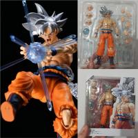 ดราก้อนบอลฟิกเกอร์ผมสีขาวรูปซงโกคูหุ่นดราก้อนบอลแสดงท่าทาง Migatte No Goku GBZ ตุ๊กตาของขวัญวันเกิดคอลเลกชัน